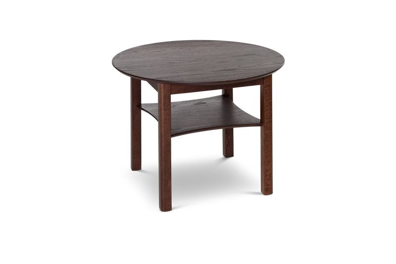 Marathon soffbord rökt ek ∅ 75 cm