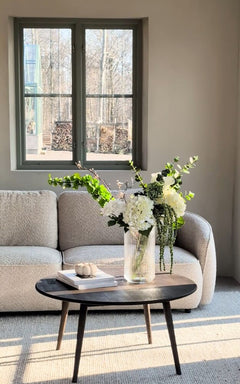 Norris soffa 3-sits-schäslong H ljusbeige tyg Anna #2