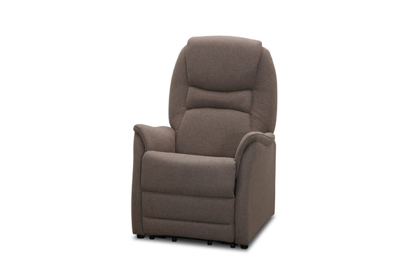 Oslo lyftfåtölj 2 motorer tyg beige