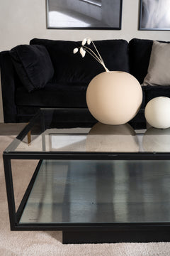 Maglehem soffbord svart/glas