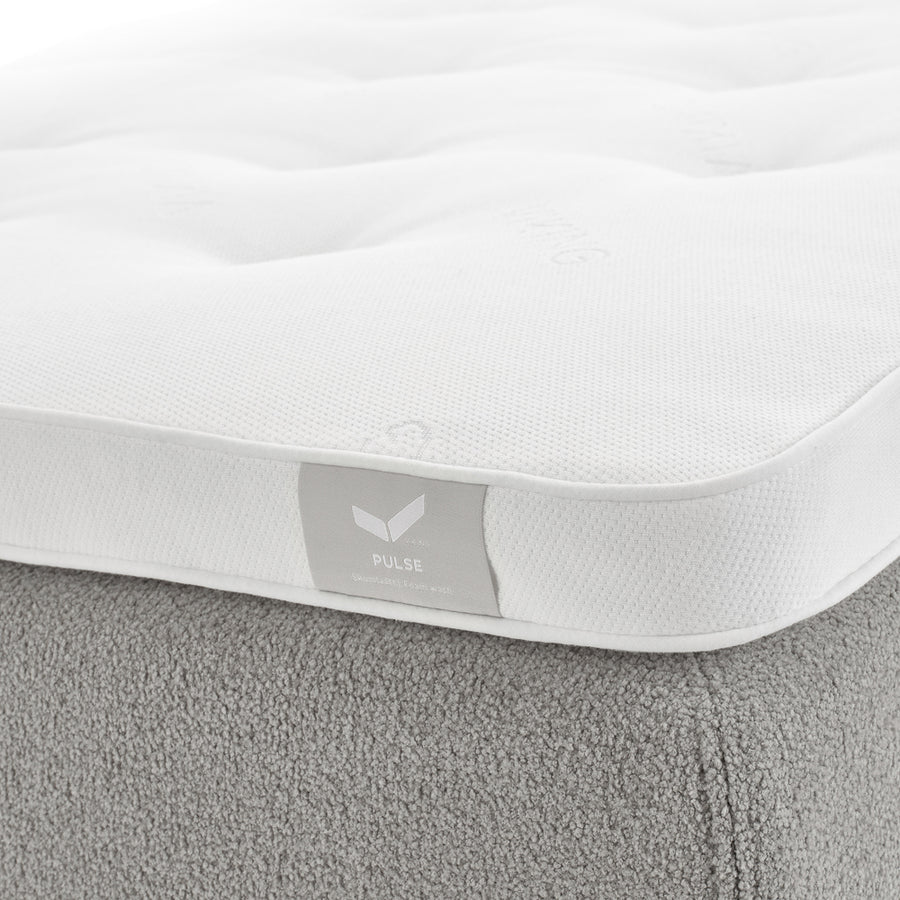 Pulse bäddmadrass vit
