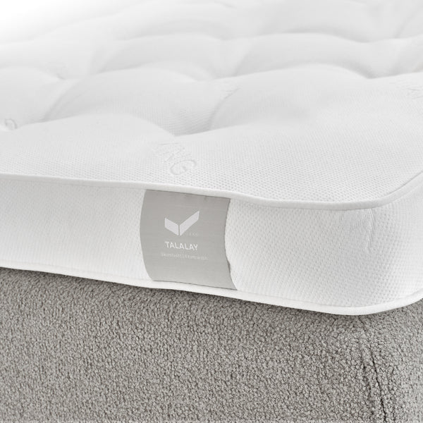 Talalay bäddmadrass vit