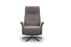 Visby reclinerfåtölj flip-up tyg beige