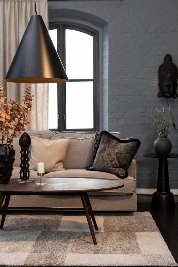 Löderup soffbord 140x70cm elips rökoljad ek