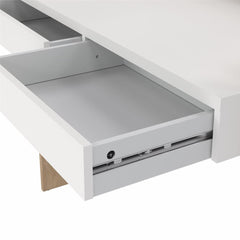 Function Plus skrivbord ek/vit