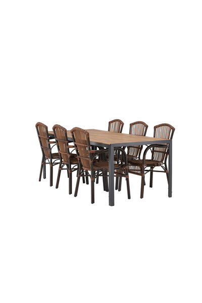 Bordet Break och stolarna Galera