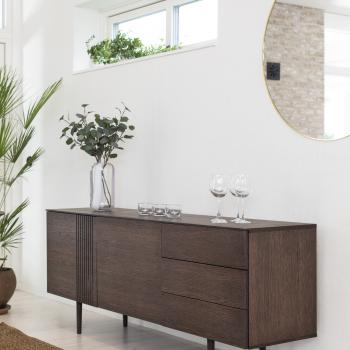 Joel sideboard rökoljad ek
