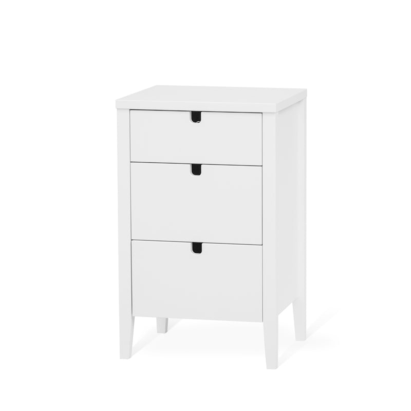 Klinte byrå 3 lådor vitlack