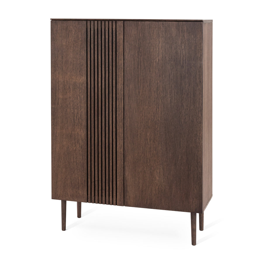 Joel skåp rökbetsad/lackad ek