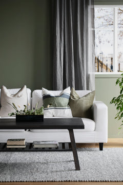 Brooklyn soffbord 130x75 mörkbrun ek