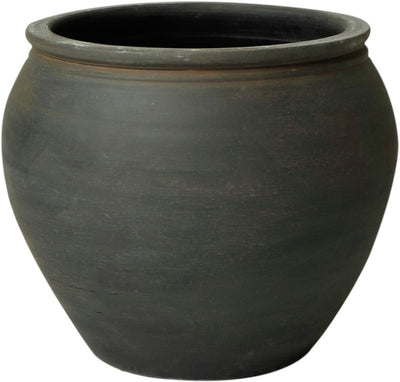Vintage keramikkruka grå