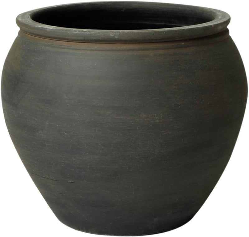 Vintage keramikkruka grå