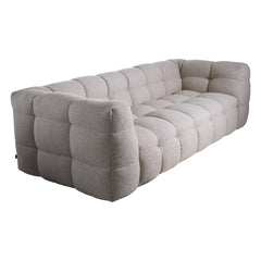 Kendall 3-sits soffa beige bouclé