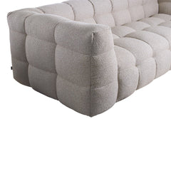 Kendall 3-sits soffa beige bouclé