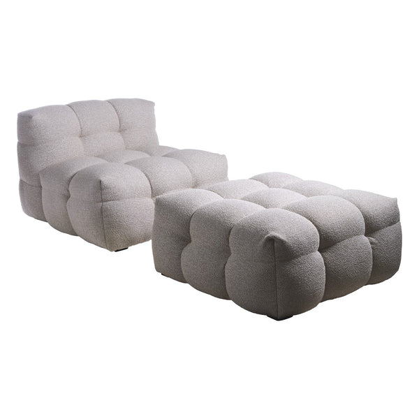 Kendall pall beige bouclé