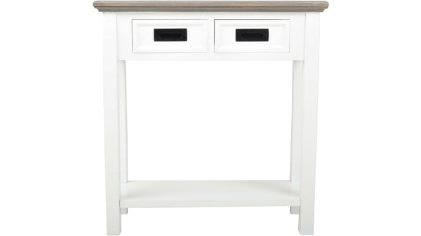 Knight konsolbord vit/grå