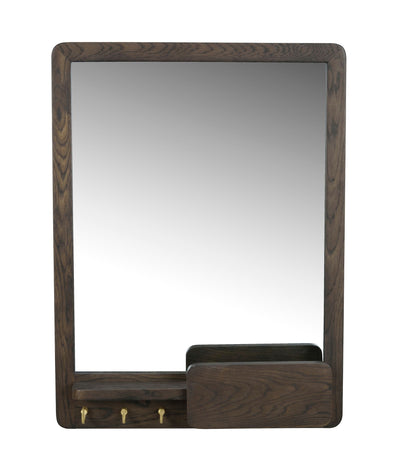 Inverness spegel 60x45 brun ek