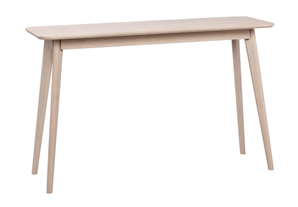 Yumi avlastn.bord/skrivbord vitpigmenterad ek