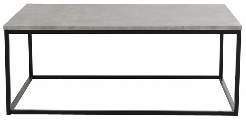 Hertog sofford betong-look/svart 115x75 cm