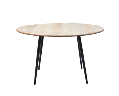 Tessa matbord trä/metall Ø160 cm