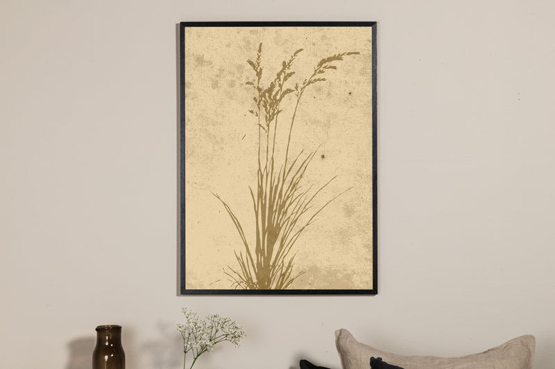 Plant art poster