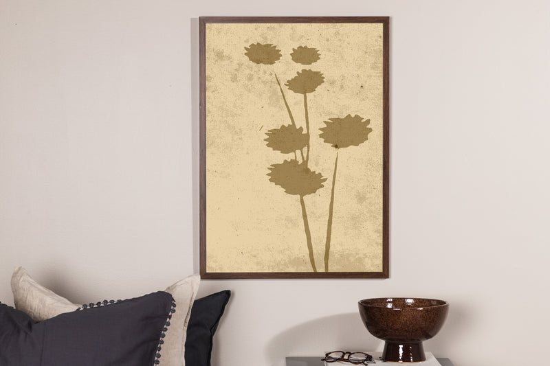 Flower art poster