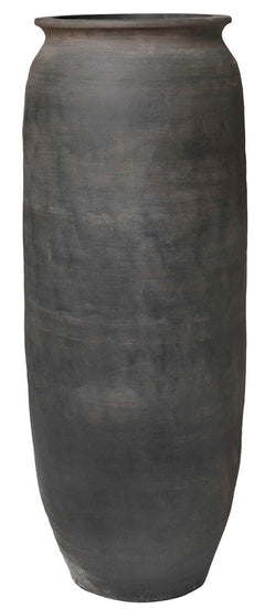 Vintage keramikkruka hög 62 cm grå