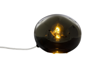 Globus bordlampa 18 cm rök