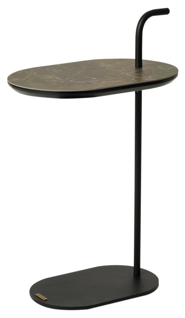 Levang avlastningsbord brun keramik