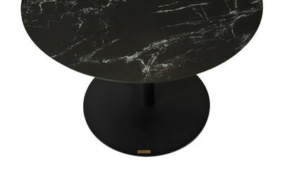 Levang sidobord svart keramik Ø60 cm