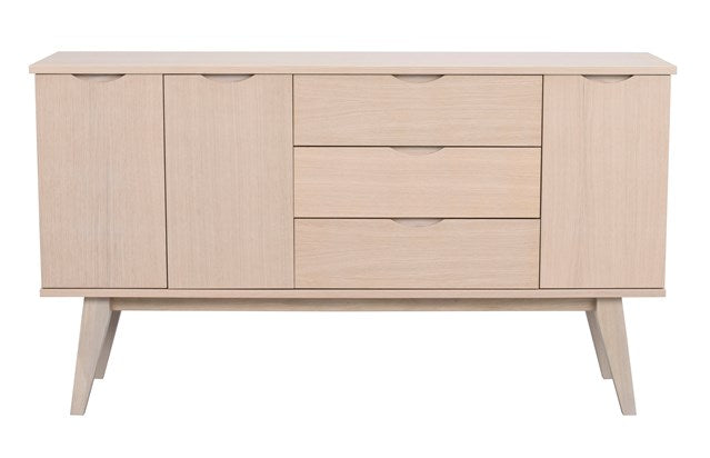 Filippa sideboard 150 vitpigmenterad ek