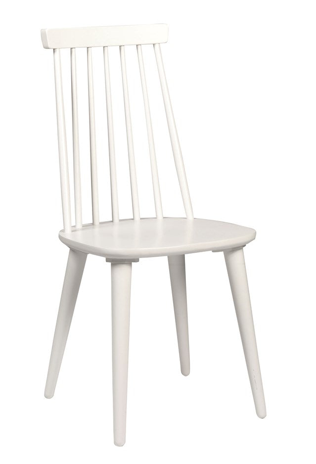 Lotta pinnstol vit 4-pack