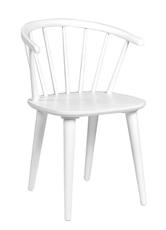 Carmen stol vitlack 2-pack