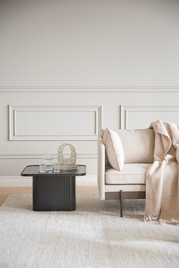 Sullivan soffbord 60x60 svart ek