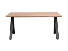 Carradale matbord 170 ek/V-ben svart metall