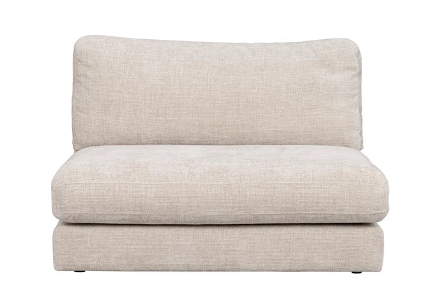 Duncan 1,5-sits Mitt/fåtölj ljusgrått Robin #01
