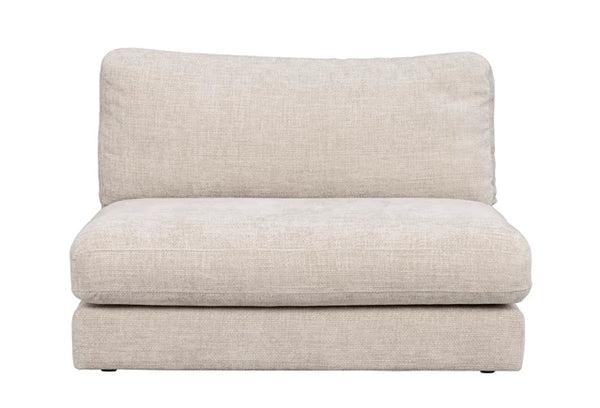 Duncan 1,5-sits Mitt/fåtölj ljusgrått Robin #01