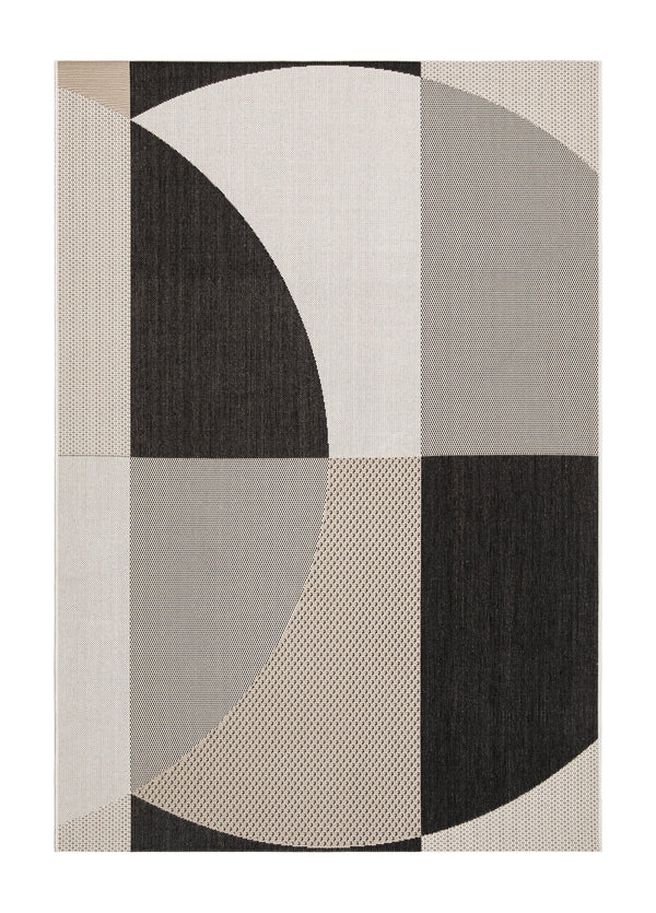 Toscana Modern Grå/Svart 160*230