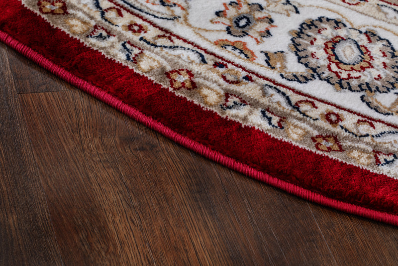 Dubai Medallion Röd Oval 200*290