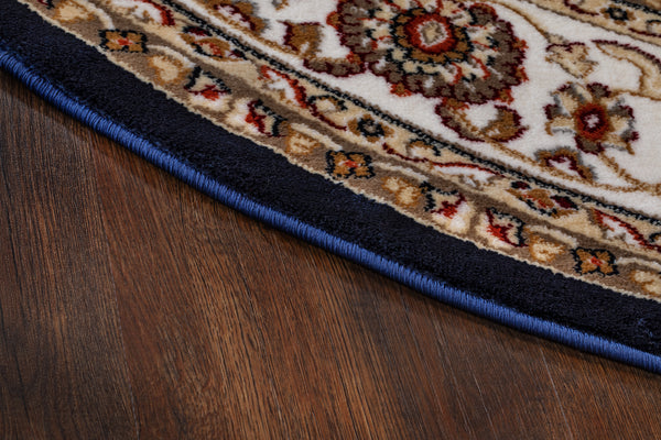 Dubai Medallion Blå Oval 160*230