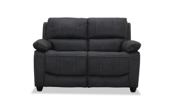 Texas 2-sits soffa grått tyg