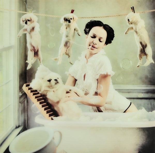 Tavla Puppies 110X110 cm