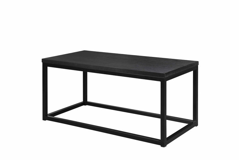 Acero soffbord svart 94x47 cm