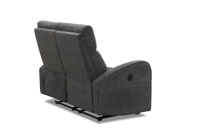 Montana 2-sits soffa med el-recliner grå