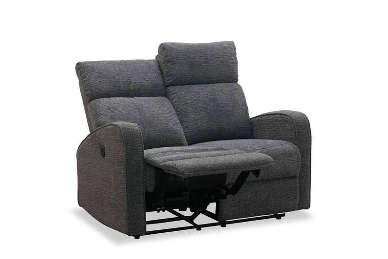 Montana 2-sits soffa med el-recliner grå
