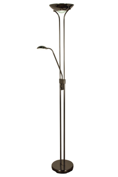 Nice golvuplight svartkrom