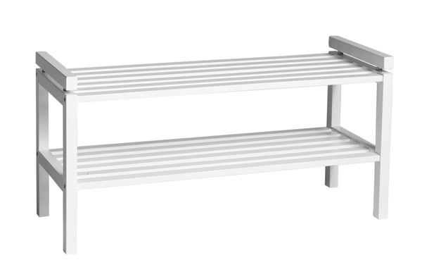 Confetti skohylla 80 vit  målad