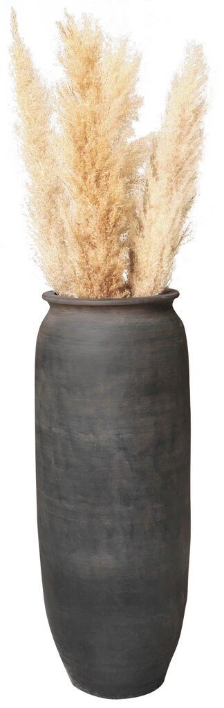 Vintage keramikkruka hög 62 cm grå