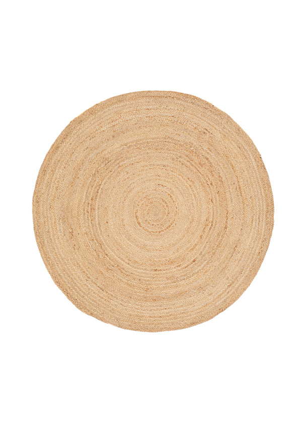 Jute Nature 160 rund