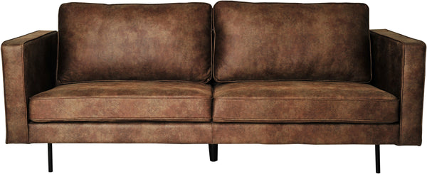 Texas 3-sits soffa mörkbrun